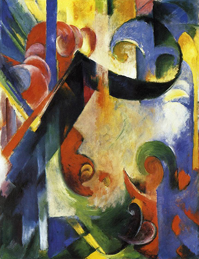 Zerbrochene Formen Franz Marc